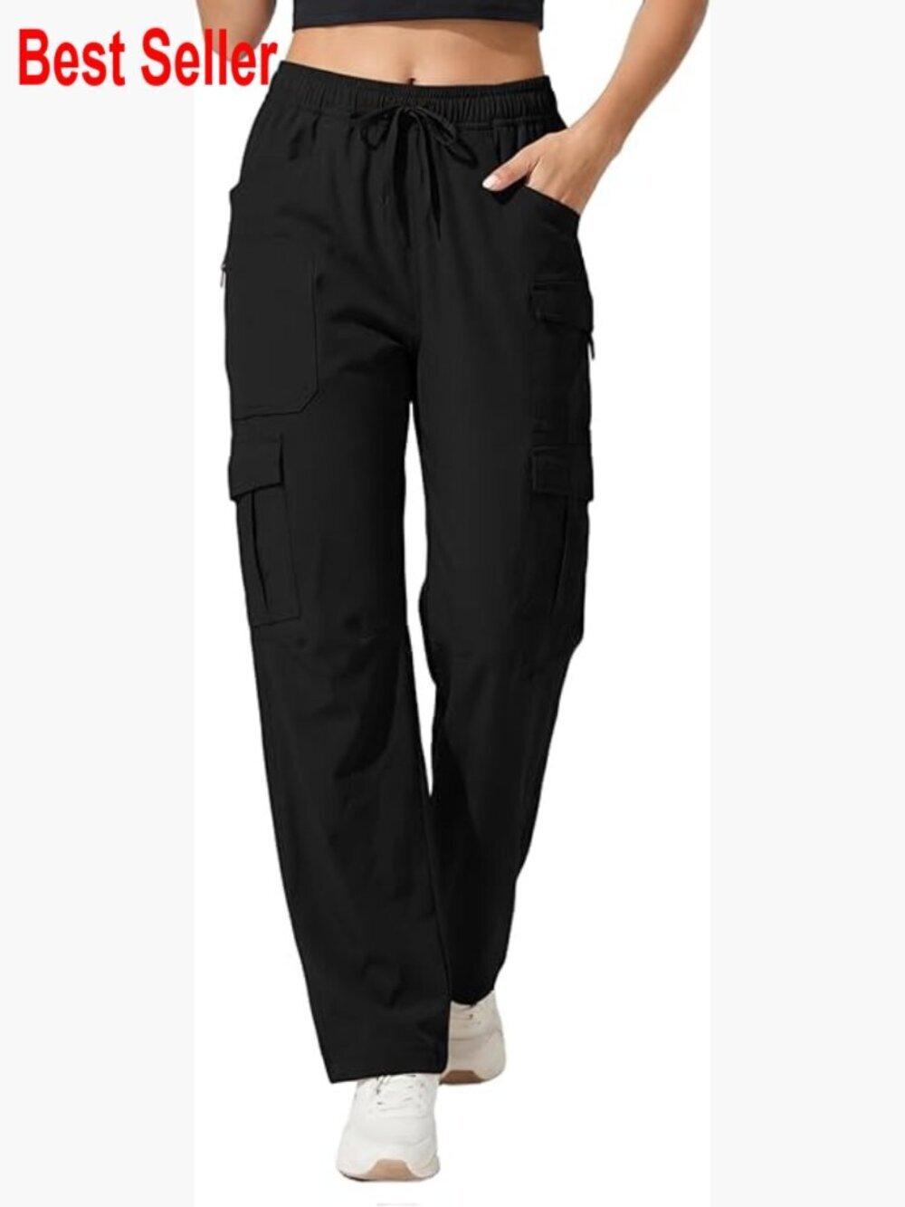 Women's Water Resistant Hiking Cargo Pants Quick Dry Lightweight